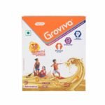 Groviva Customized Health Nutrition Drink made by Global Experts for Kids that supports Digestion, Physical Growth, Immunity and & Brain Development - Mango 200g BIB - Fast Shipping to USA & Canada