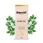 Deewal Moringa Hair Oil | 100% Natural | Deep Moisturizer for Ultra Shiny & Smooth Hair | Promotes Hair Growth | Reduces Hair Breakage, Dandruff & Dry Scalp | Herbal Hair Care Solution - Fast Shipping to USA & Canada