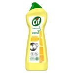 Cif Cream Cleaner, Lemon Scent, 750ml ? Powerful Surface Cleaner with Advanced Cleanboost Technology - Fast Shipping to USA & Canada