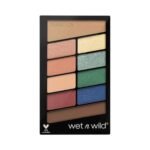 Wet n Wild, Color Icon 10 Pan Palette, Eyeshadow Palette with 10 Bright and Matte Finish Eyeshadow Colors for the Day and Night, Long-lasting and Easy-to-blend Formula, Stop Playing Safe (Multicolor) - Fast Shipping to USA & Canada