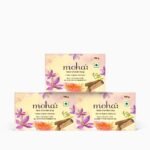 Moha: Kesar Chandan Soap | Grade 1 | 100g X 3 = 300gm - Fast Shipping to USA & Canada