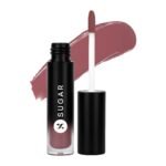 SUGAR Cosmetics Mousse Muse Lip Cream | Lasts 24+ Hrs | Creamy Mousse Lipstick | Waterproof & Smudgeproof | 5ml - 01 Backlit Nude - Fast Shipping to USA & Canada