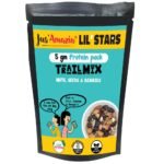 Jus' Amazin Lil' Stars 5gm Protien Trail Mix, Nuts Seeds & Berries 25 g - Fast Shipping to USA & Canada