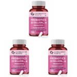 Carbamide Forte Probiotics Supplement 30 Billion for Women & Men - 100 Veg Capsules (Pack of 3) - Fast Shipping to USA