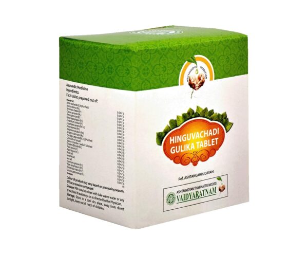 Vaidyaratnam Hinguvachadi Gulika Tablet (100 Tablets)