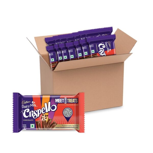 Cadbury Dairy Milk Crispello Chocolate Bar, 35 Gm - Pack Of 15 - Fast Shipping to USA & Canada
