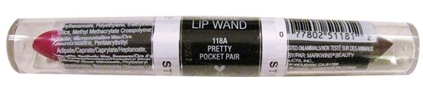 Wet n Wild Perfect Pair Lip Wand Lipstick & Lip Liner, Pretty Pocket Pair #118A (pack of 3) - Fast Shipping to USA & Canada