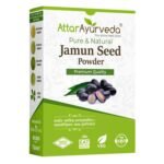Attar Ayurveda Jamun Seed Powder for Diabetes - 250 grams - Fast Shipping to USA
