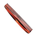 Vega Graduated Tortoise Shell Pattern Dressing Hair Comb,Handmade (India's No.1* Hair Comb Brand)For Men and Women, (HMC-02D) - Fast Shipping to USA & Canada