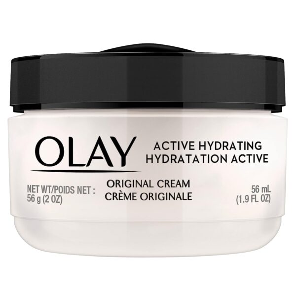 Olay Active Hydrating Cream ? Original Facial Moisturizer 2 Oz - Fast Shipping to USA & Canada