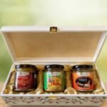 Rooted Peepul Gift Box - Gift of Taste | Artisanal Garam Masala, Kitchen Queen Masala, Dhaba Masala (75g x 3) - Fast Shipping to USA & Canada