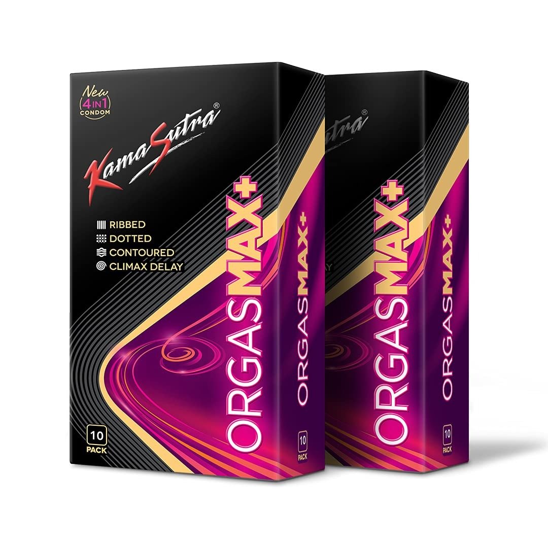 614aDAhGzpL-1.jpg KamaSutra Orgas max+ Dotted and Ribbed Condoms for Men 20 Count - Fast Shipping to USA - Image 1