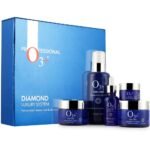 O3+ Diamond Luxury System Facial Kit For Bridal Makeup And Ultra Glow Treatments - Perfect For All Skin Types, Best for Brightening & Glowing Skin - Fast Shipping to USA & Canada