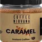Coffee Nirvana Instant Coffee, Freeze Dried, Caramel Flavour, 70 g - Fast Shipping to USA & Canada