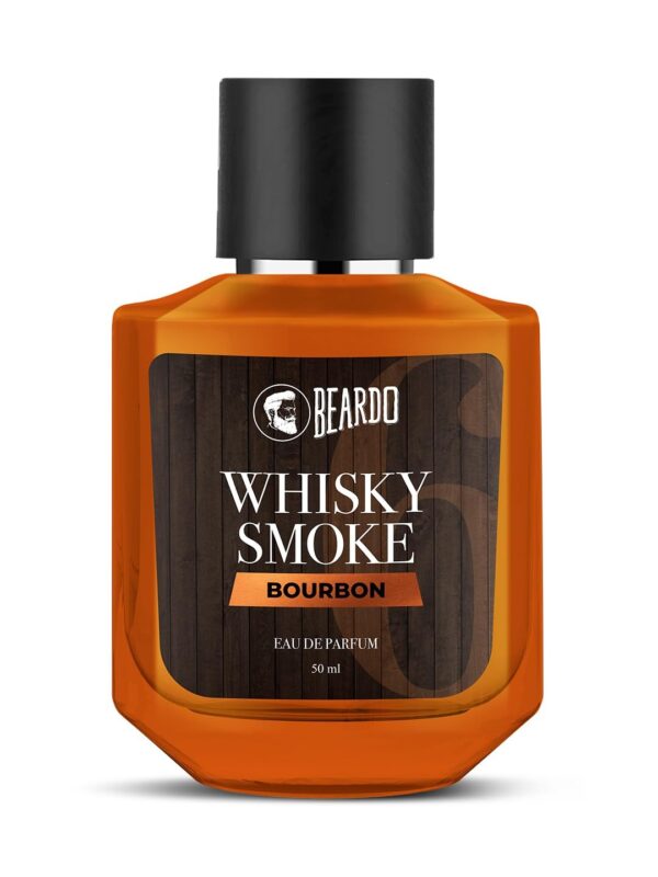 Beardo BOURBON Whisky Smoke Perfume for men, 50ml | Oriental, Woody, Leathery | Long Lasting Mens Perfume | Best Date Night Fragrance Body Spray for Men |Valentines day gift for husband | Gift for boyfriend | Gift for Men - Fast Shipping to USA & Canada