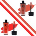 KINDED Lip Eye and Cheek Tint Combo for Women Girls Longlasting Moisturizing Vitamin E Liquid Lip Colour Lipstick Eyeshadow Blush (Matte Finish, Rust Crust & Sangria Orange, 9 ml each) - Fast Shipping to USA & Canada
