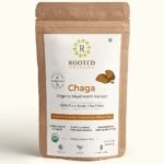Rooted Actives Siberian Chaga Mushroom Capsules (120Gm) | Blood Sugar, Heart & Immunity | Usda Organic | 35% Beta Glucans | Certified Organic Siberian - Fast Shipping to USA