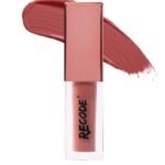 Recode Hydrating Matte Liquid Lipstick with Rose Flower Extract, Jojoba Oil & Argan Oil, Transfer-Proof & Hydrating for Lips, Liquid Lipstick for Women & Girls, August-08, 3ml - Fast Shipping to USA & Canada