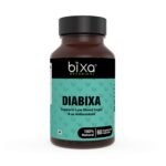 Bixa Botanical Diabixa Capsules, Gymnema Herb Extract |Antioxidant Supplements - 60 Veg Capsules (450mg) Pack of 1