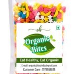 Organic Bites Fruit-Flavored Bright Colorful Hard Candy In Assorted shapes -200 gm - Fast Shipping to USA & Canada