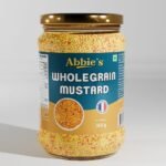 Abbie's Wholegrain Mustard 350 g || For Dressings, Salads, Marinades || Classic French Recipe - Fast Shipping to USA & Canada