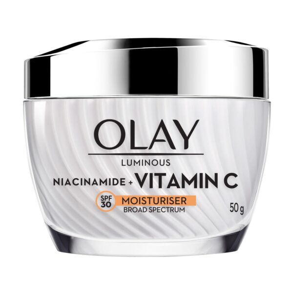 Olay Vitamin C Face Cream with SPF30 l Brightens Skin and Reveals Glow | Smooth Texture with Niacinamide l Paraben and Sulphate Free | Normal, Oily, Dry and Combination Skin l 50g - Fast Shipping to USA & Canada