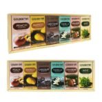 Golden Tips Unique Ensemble of Six Different Flavored Black Teas Gift Box (150 Gram-75 Cups) - Fast Shipping to USA & Canada - Image 3
