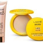 LAKME Sun Expert Ultra Matte Spf 40 Pa+++ Compact, 7G And Complexion Care Face Cream for All Skin Type, Bronze, 9G - Fast Shipping to USA & Canada