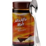 Bjain Omeo Alfa Alfa Malt Energy Booster-450gm With Delicious Chocolate - Fast Shipping to USA
