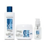 L'OREAL PROFESSIONNEL PARIS Xtenso Care Shampoo + Mask + Serum Combo Pack For Straightened Hair (250Ml + 196Gm + 50Ml)| Hair Care Regi For Straightened Hair, Pack Of 1 - Fast Shipping to USA & Canada