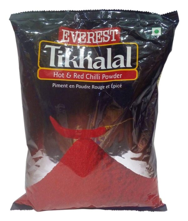 Everest Tikhalal Chilli Powder - Hot & Red, 1kg Pack - Fast Shipping to USA & Canada