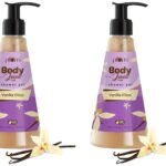Plum BodyLovin' Vanilla Vibes Body Wash | SLS-Free Creamy Body Wash For Women | Long Lasting Vanilla Fragrance | Aloe-Infused Nourishing Body Cleanser For Soft & Smooth Skin (240 ml) (Pack of 2) - Fast Shipping to USA & Canada
