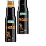 Engage Tickle Deodorant 220 ml Deo Body Spray Pack Of 2 - Fast Shipping to USA & Canada