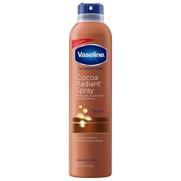 Vaseline Spray and Go Moisturizer in Cocoa Radiant, 6.5 Oz - Fast Shipping to USA & Canada