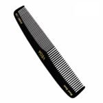 Vega Graduated Dressing Hair Comb, (India's No.1* Hair Comb Brand) For Men and Women Black, Handmade, (HMBC-116) - Fast Shipping to USA & Canada