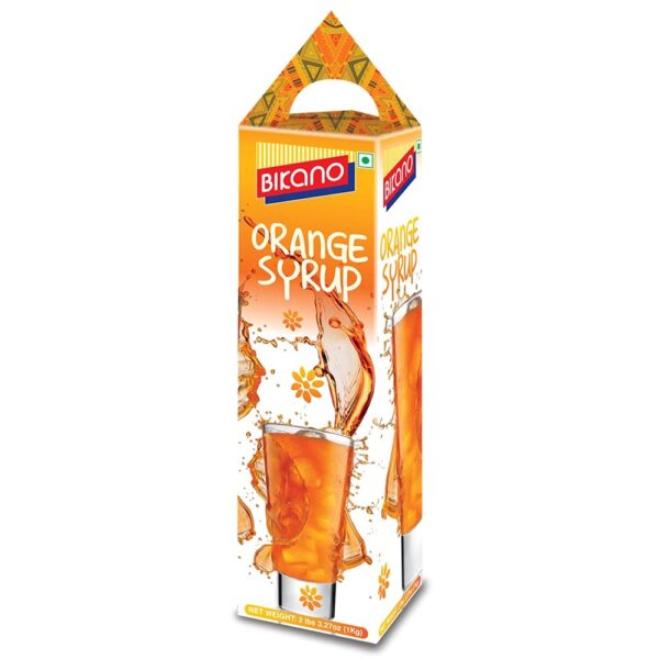 Bikano Orange syrup 1kg - Fast Shipping to USA & Canada