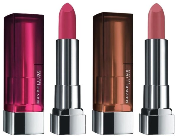 Maybelline New York Color Sensational Creamy Matte, 680 Mesmerizing Magenta, 3.9g with FREE Color Sensational Creamy Matte 507 Almond Pink - Fast Shipping to USA & Canada