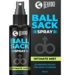 Beardo Ball Sack Spray For Men, 50ml | Intimate Care Spray for Fresh, Clean and Dry Balls | Intimate Hygiene Body Spray for Men; Prevents Odor, itch | Strictly for men Gift for men - Fast Shipping to USA & Canada