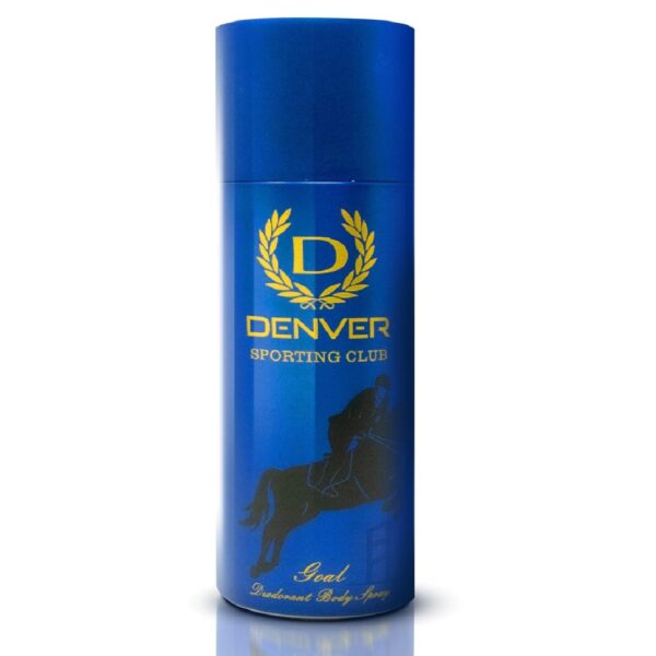 DENVER Sporting Club Goal Deodorant - 200ML | Long Lasting Deo Body Spray for Men