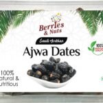 Berries And Nuts Premium Jumbo Hand Picked Ajwa Dates|Special Grade Ajwa Dates|500 Grams - Fresh - Fast Shipping to USA & Canada