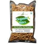 Organic Bites Rajasthani Khokha Sev | Jadi Sev | Namkeen Snacks -200 gm - Fast Shipping to USA & Canada