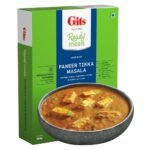 Gits Ready to Eat Paneer Tikka Masala, Pure Veg, Heat and Eat Spicy Curry, Microwaveable, 285g - Fast Shipping to USA & Canada