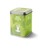 Gopaldhara Darjeeling Rose Green Tea 100g Tin Caddy - (Classic Series) FTGFOP1 Whole Leaf Green Tea from the High Mountain 7000 Feet - Fast Shipping to USA & Canada