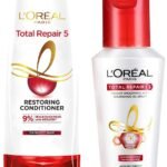 L'Oreal Paris Total Repair 5 Serum, 80ml and L'Oreal Paris Total Repair 5 Conditioner (175ml) - Fast Shipping to USA & Canada