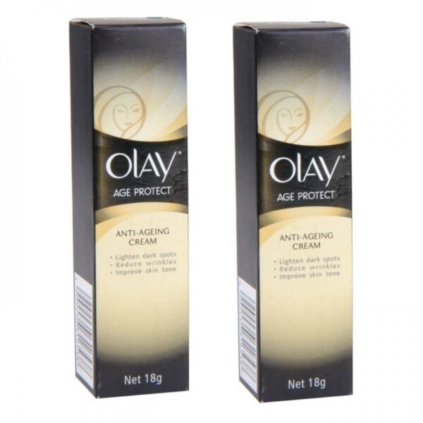 Olay Age Protect Cream (Pack of 2) 18 g - Fast Shipping to USA & Canada