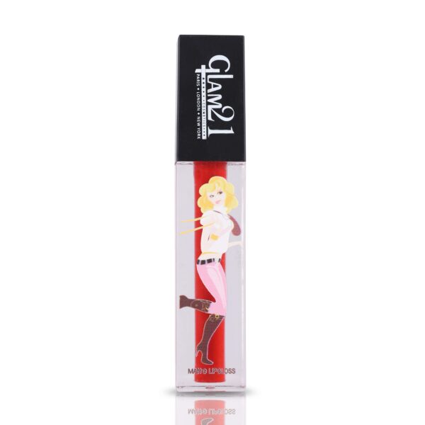 Glam 21 3D Matte Liquid Lipstick|Highly Pigmented & Water-Proof| Longlasting & Weightless|Matte Finish|Red Fire-5gm - Fast Shipping to USA & Canada