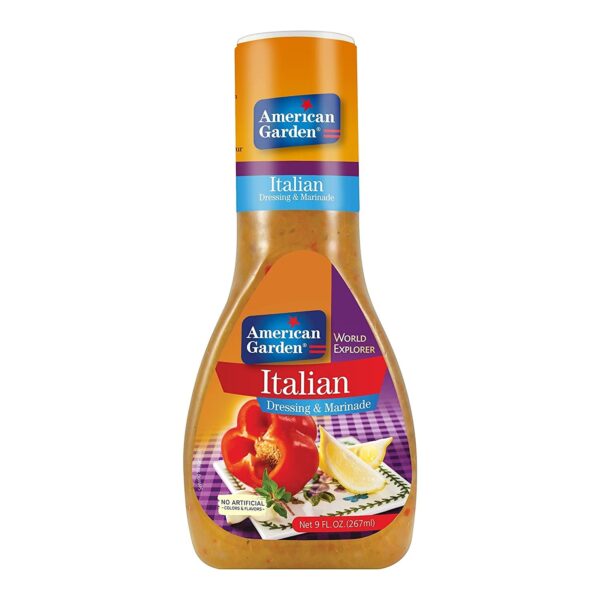 American Garden Dressing - Italian Salad, 267ml Jar - Fast Shipping to USA & Canada