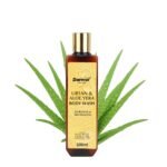 Deewal Ubtan & Aloe Body Wash - Exfoliating & Hydrating Cleanser for Radiant Skin | Natural Skincare | Brightens & Softens | Sulfate-Free - 200ml - Fast Shipping to USA & Canada