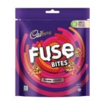 Cadbury Fuse Peanut & Caramel filled Chocolate Home Treats, 108.5 grams - Fast Shipping to USA & Canada