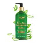 WOW Skin Science 99% Pure Aloe Vera Gel for Face, Skin & Hair - 500ml | Ultimate Gel For Glowing Skin | For Both Men and Women | No Parabens, Mineral Oils, Silicones, Color & Synthetic Fragrances - Fast Shipping to USA & Canada
